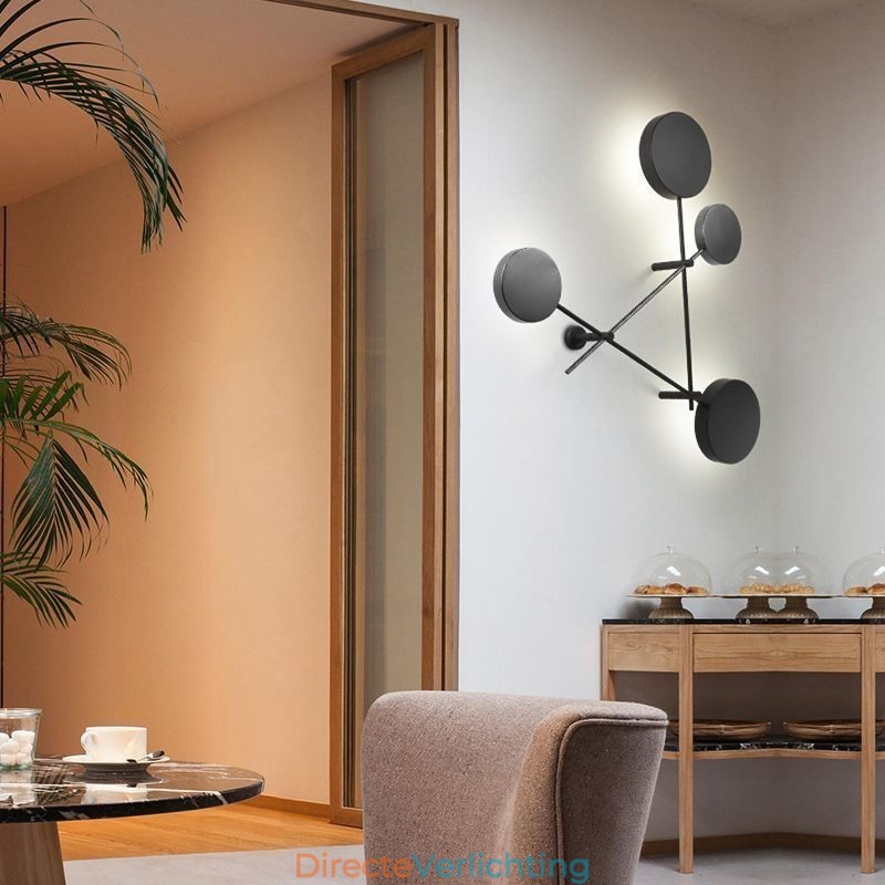Moderne wandlamp geometrische vorm ijzeren armatuur wandlamp