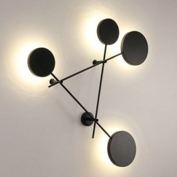 Moderne wandlamp geometrische vorm ijzeren armatuur wandlamp