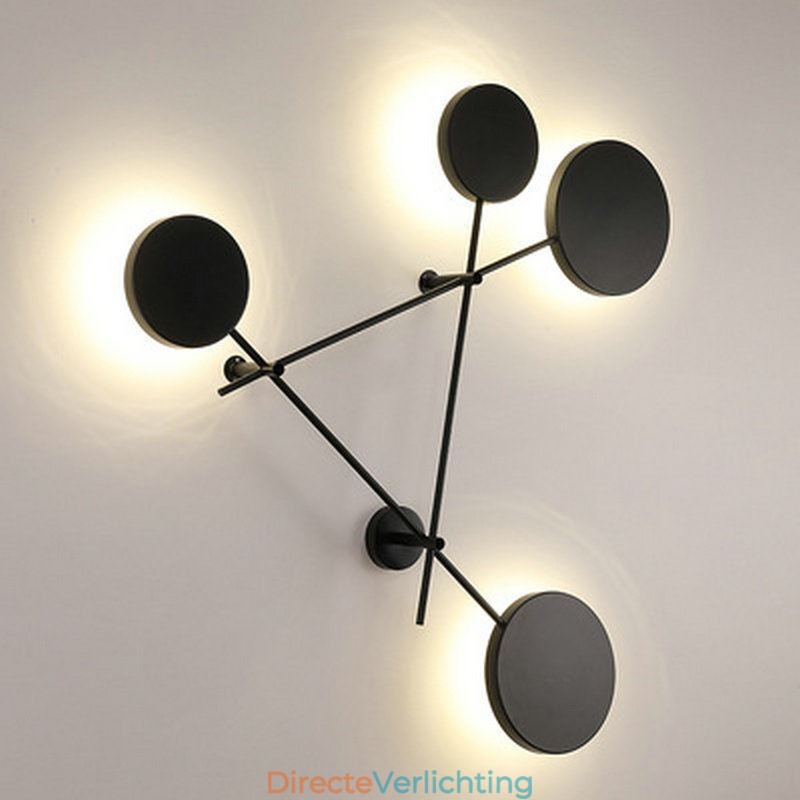 Moderne wandlamp geometrische vorm ijzeren armatuur wandlamp
