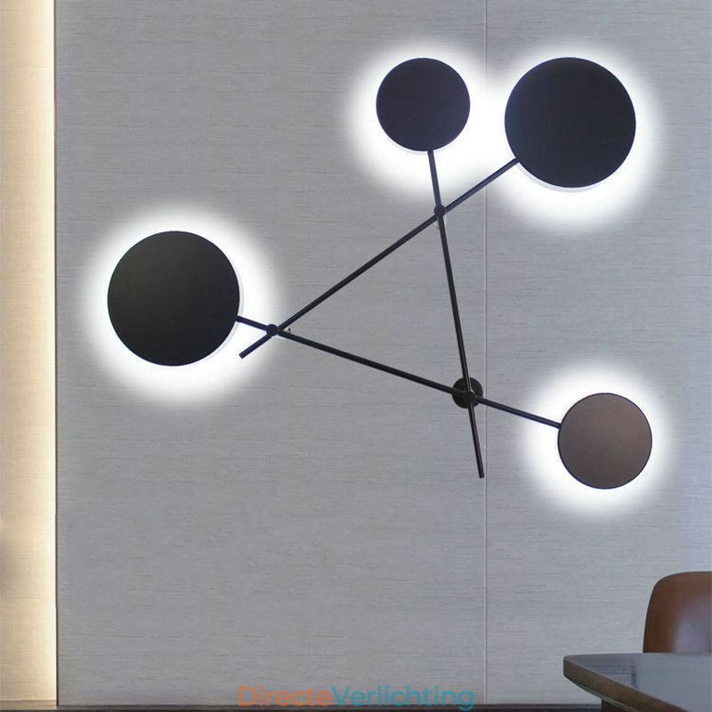 Moderne wandlamp geometrische vorm ijzeren armatuur wandlamp
