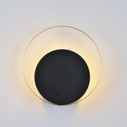 Moderne Stijl Wandlamp Zwarte Ronde Wandlamp Creatieve Lamp Nachtkastje Verlichting