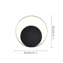 Moderne Stijl Wandlamp Zwarte Ronde Wandlamp Creatieve Lamp Nachtkastje Verlichting