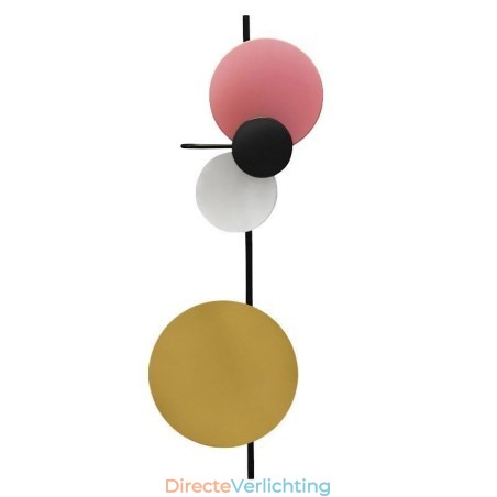 Moderne wandlamp, ronde wandlamp, kleurrijke verlichting voor thuis, verlichting naast het bed Moderne wandlamp, ronde wandlamp, kleurrijke verlichting voor thuis, verlichting naast het bed