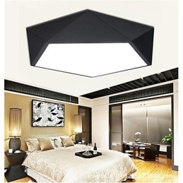 Gemonteerde moderne nachtlamp wit + warm witte kleur plafondverlichting