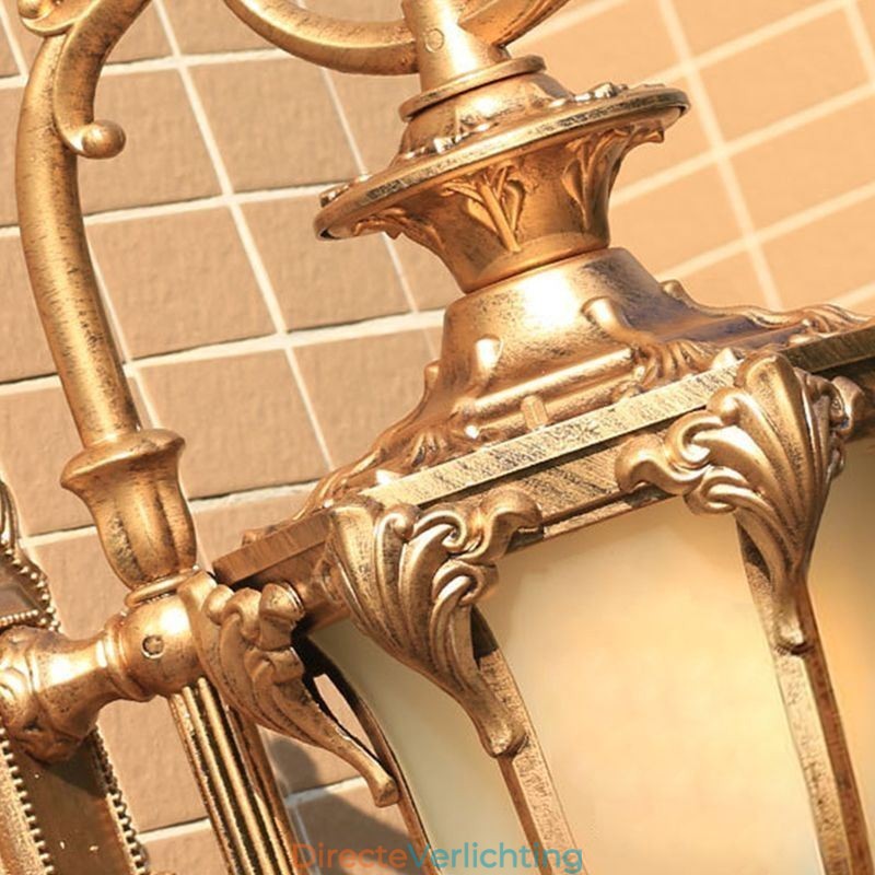 Europese Retro Buitenlamp Waterdicht Gebeeldhouwde Wandlamp Binnenplaats Gang