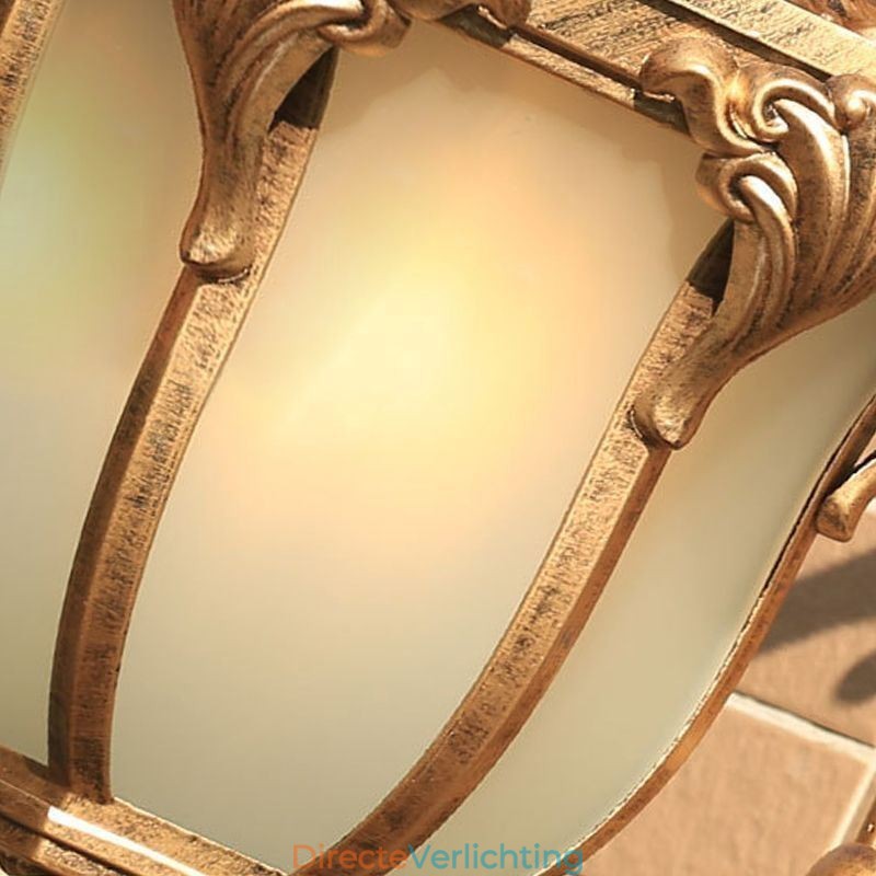 Europese Retro Buitenlamp Waterdicht Gebeeldhouwde Wandlamp Binnenplaats Gang