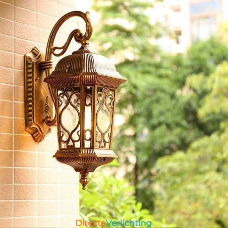 Europese Retro Buiten Wandlamp Waterdichte Gesneden Wandlamp Europese Retro Buiten Wandlamp Waterdichte Gesneden Wandlamp