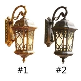 Europese Retro Buiten Wandlamp Waterdichte Gesneden Wandlamp