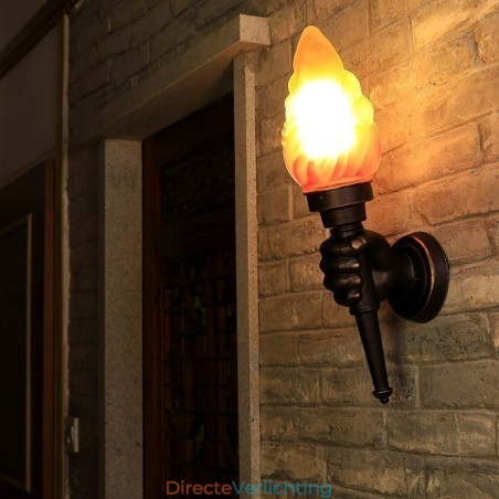 Europese Retro Buiten Wandlamp Waterdichte Fakkel Vorm Wandlamp Europese Retro Buiten Wandlamp Waterdichte Fakkel Vorm Wandlamp