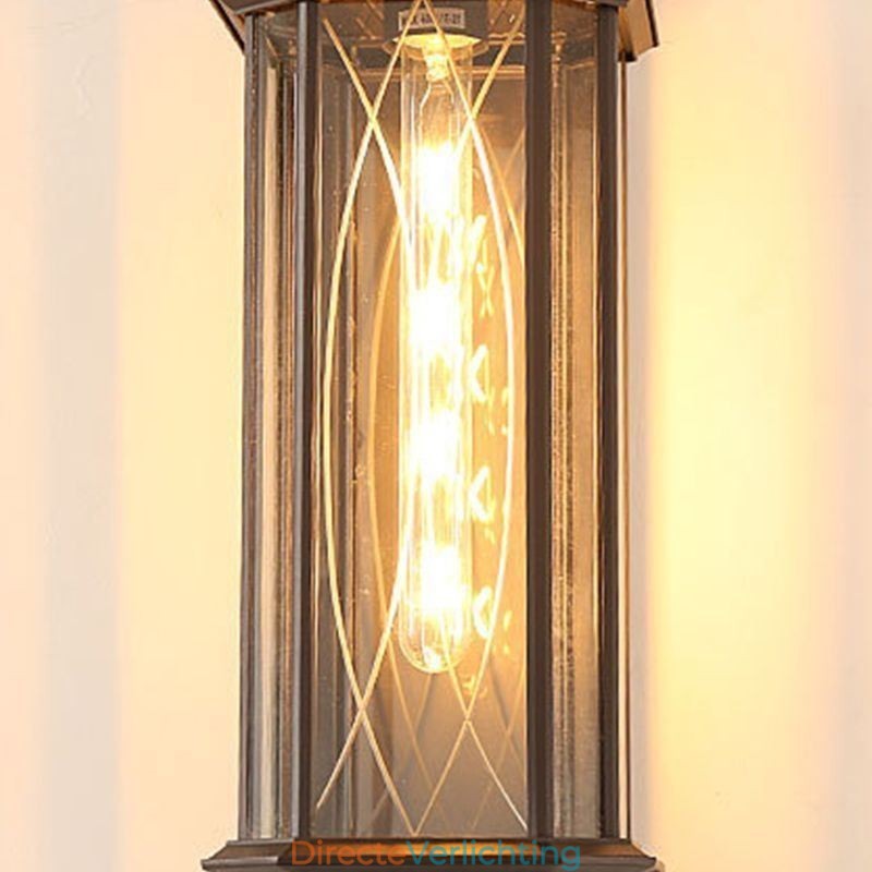 Chinese buitenwandlamp met enkele kop, waterdichte streamerwandlamp