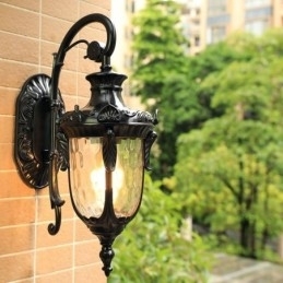 Europese Buitenlamp Waterdichte Enkele Kop Wandlamp Binnenplaats Gang Tuin