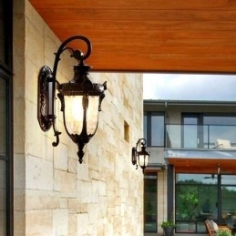 Europese Buitenlamp Waterdichte Enkele Kop Wandlamp Binnenplaats Gang Tuin