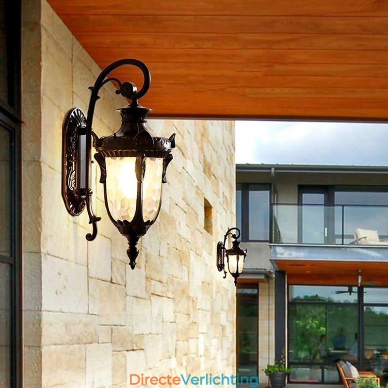 Europese Buitenlamp Waterdichte Enkele Kop Wandlamp Binnenplaats Gang Tuin