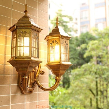 Europese Buiten Wandlamp Waterdichte Dubbele Kasteel Wandlamp Europese Buiten Wandlamp Waterdichte Dubbele Kasteel Wandlamp