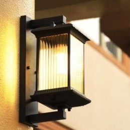 Chinese Buitenlamp Waterdichte Glazen Wandlamp Binnenplaats Gang Tuin Balkon