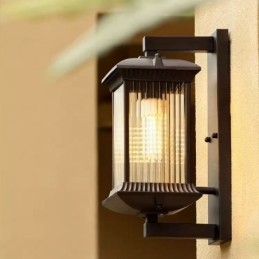 Chinese Buitenlamp Waterdichte Glazen Wandlamp Binnenplaats Gang Tuin Balkon