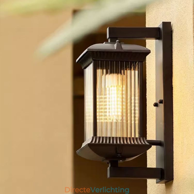 Chinese Buitenlamp Waterdichte Glazen Wandlamp Binnenplaats Gang Tuin Balkon