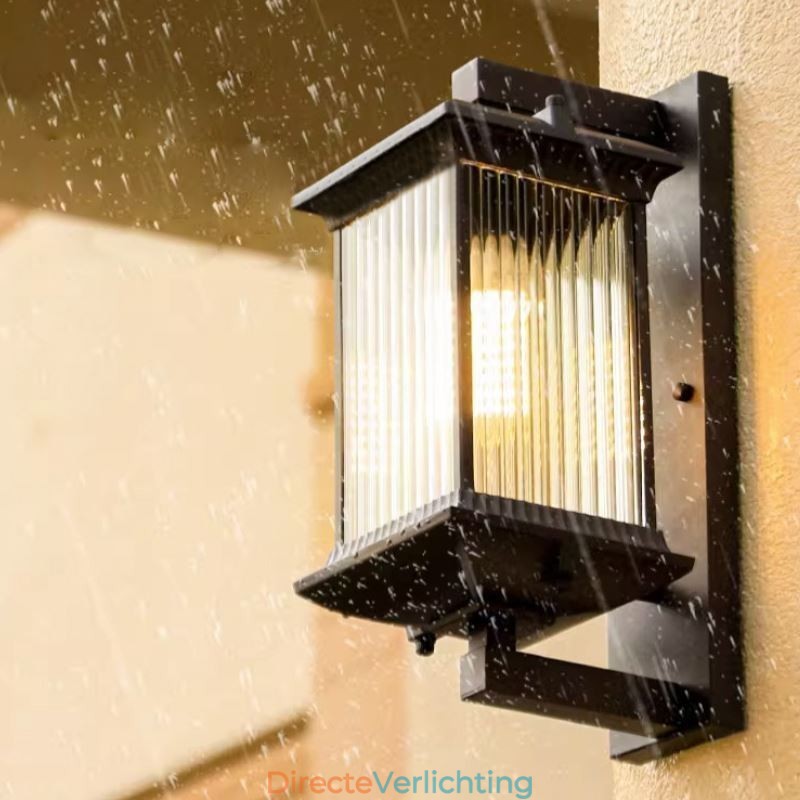 Chinese Buitenlamp Waterdichte Glazen Wandlamp Binnenplaats Gang Tuin Balkon