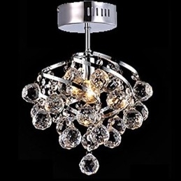 Moderne eigentijdse traditionele klassieke landelijke kristallen chroom kristallen kroonluchter hanglamp