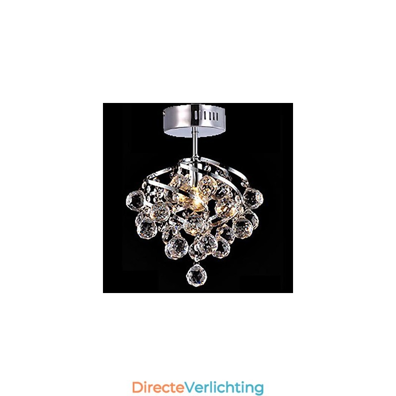 Moderne eigentijdse traditionele klassieke landelijke kristallen chroom kristallen kroonluchter hanglamp