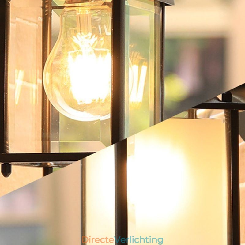 Europese Buiten Wandlamp Waterdichte Vierkante Zuil Wandlamp Binnenplaats Tuin Balkon