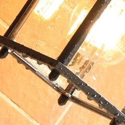 Europese Buiten Wandlamp Waterdichte Vierkante Zuil Wandlamp Binnenplaats Tuin Balkon