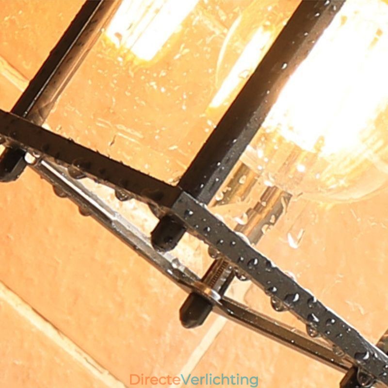 Europese Buiten Wandlamp Waterdichte Vierkante Zuil Wandlamp Binnenplaats Tuin Balkon