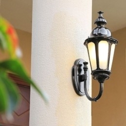 Moderne eenvoudige buitenlamp waterdichte pruimenbloesem wandlamp binnenplaats gang tuin