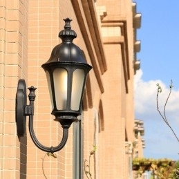 Moderne eenvoudige buitenlamp waterdichte pruimenbloesem wandlamp binnenplaats gang tuin