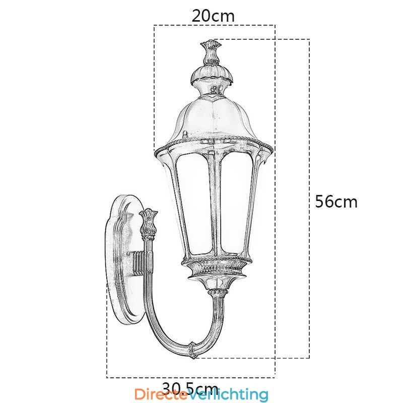Moderne eenvoudige buitenlamp waterdichte pruimenbloesem wandlamp binnenplaats gang tuin