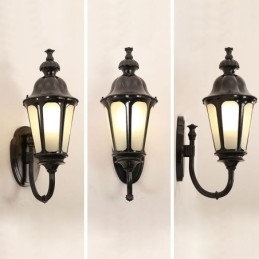 Moderne eenvoudige buitenlamp waterdichte pruimenbloesem wandlamp binnenplaats gang tuin