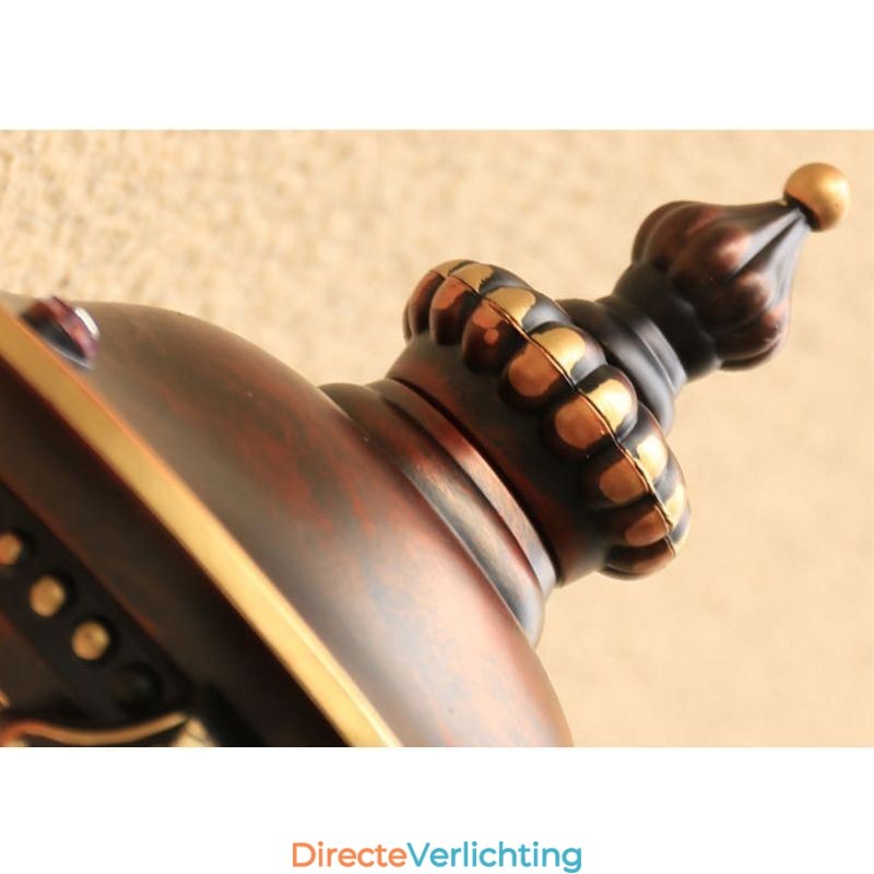 Europese Retro Buiten Wandlamp Waterdichte Gebeeldhouwde Wandlamp Tuin Balkon Binnenplaats