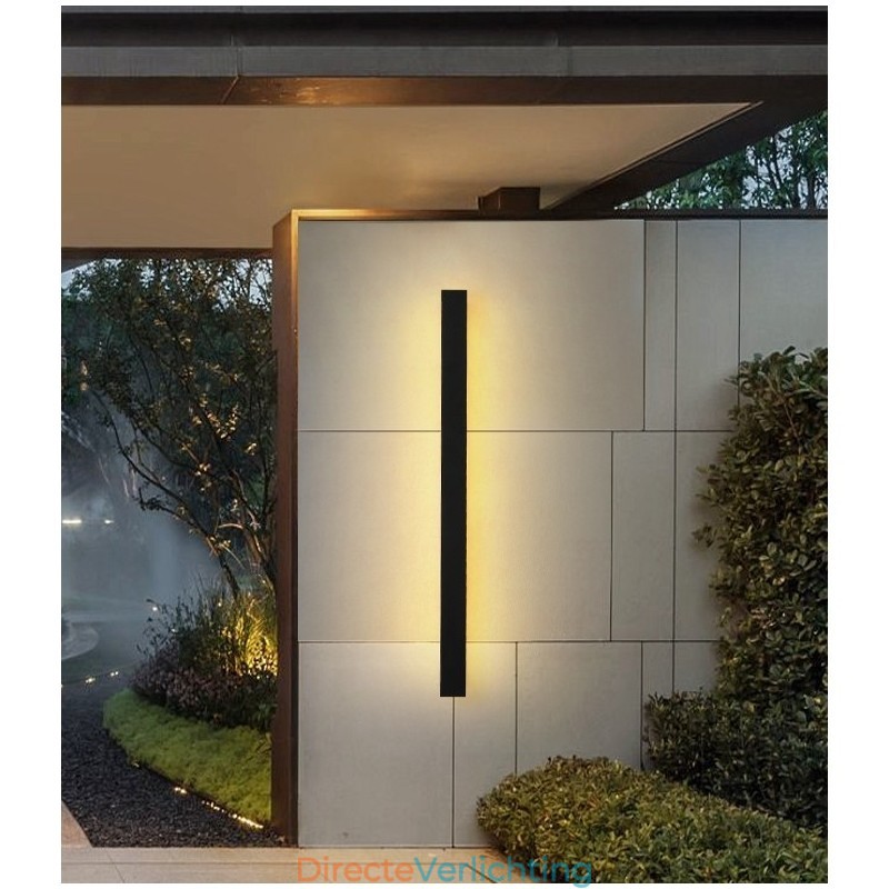 Buiten lange moderne eigentijdse wandlamp wandlamp IP 44 voor veranda patio tuin