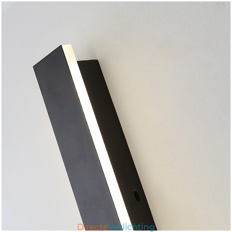 Buiten lange moderne eigentijdse wandlamp wandlamp IP 44 voor veranda patio tuin