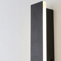 Buiten lange moderne eigentijdse wandlamp wandlamp IP 44 voor veranda patio tuin
