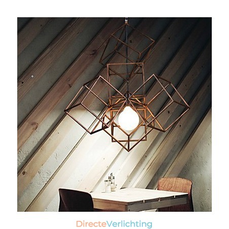 Hanglamp 1 licht vintage minimalistische ijzeren schilderij kroonluchter Hanglamp 1 licht vintage minimalistische ijzeren schilderij kroonluchter