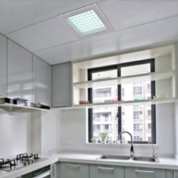 Moderne inbouwlampen in vierkante vorm