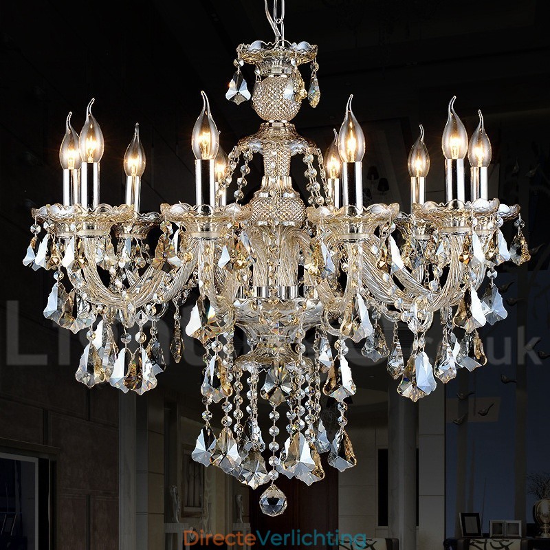 Cognac Kristallen Kleur Hanglamp Kristal Modern Hedendaags Traditioneel Klassiek Retro Lantaarn Landelijk