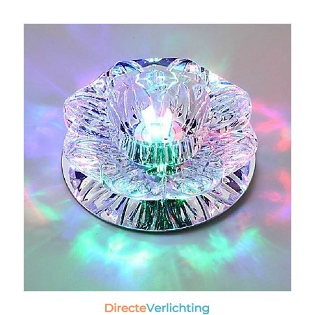 Kristallen plafondlamp Spotlight SMD 3W Creatieve lamp Buislamp Kleurrijke kleur Koepellamp Kristallen plafondlamp Spotlight SMD 3W Creatieve lamp Buislamp Kleurrijke kleur Koepellamp