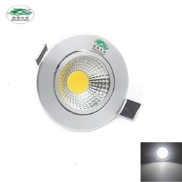 4PCS Zweihnder 3W 300Lm COB Plafondlamp Downlight Warm Wit Licht
