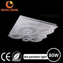 Koele witte Epistar Chips 80W hanglamp