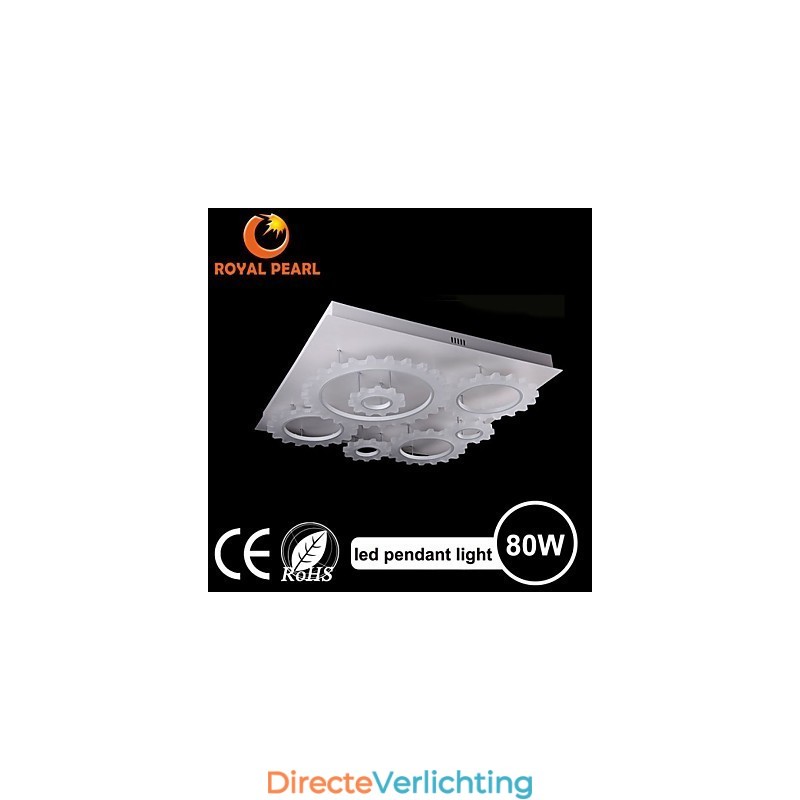 Koele witte Epistar Chips 80W hanglamp