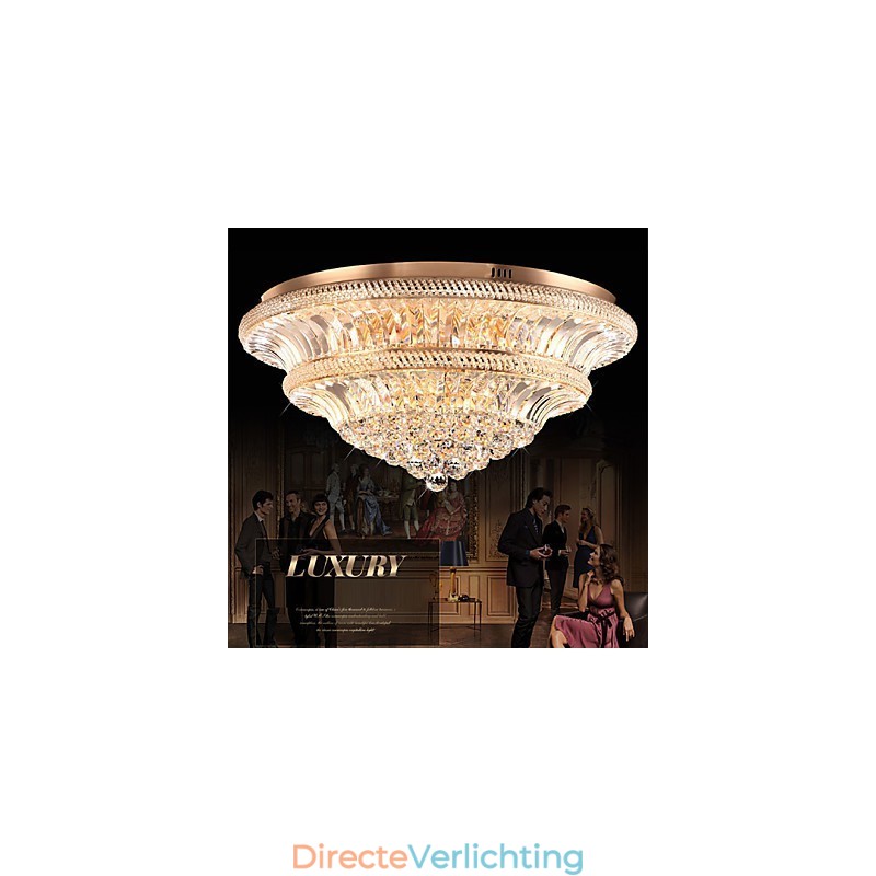 Moderne Luxe 9Modern Kristallen Plafondlamp Absorb Koepellamp Diameter 80CM