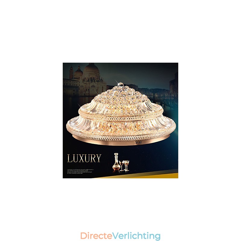 Moderne Luxe 9Modern Kristallen Plafondlamp Absorb Koepellamp Diameter 80CM