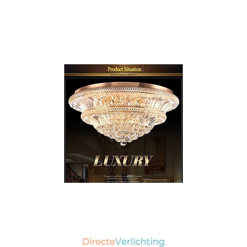 Moderne Luxe 9Modern Kristallen Plafondlamp Absorb Koepellamp Diameter 80CM
