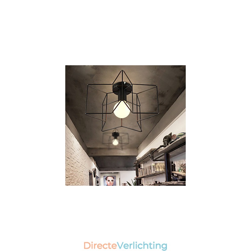 Pentagram Moderne Creatieve Verandaverlichting Om Het Licht Van De Koepel Te Absorberen