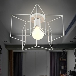Pentagram Moderne Creatieve Verandaverlichting Om Het Licht Van De Koepel Te Absorberen