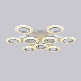 Warme witte, populaire cirkelvormige hanglamp voor winkelcentrum