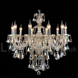Cognac Kristallen Kleur Hanglamp Kristal Modern Hedendaags Traditioneel Klassiek Retro Lantaarn Landelijk