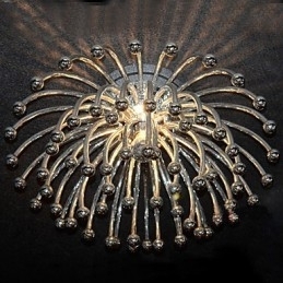Artistieke plafondlamp met 1 lichtbron